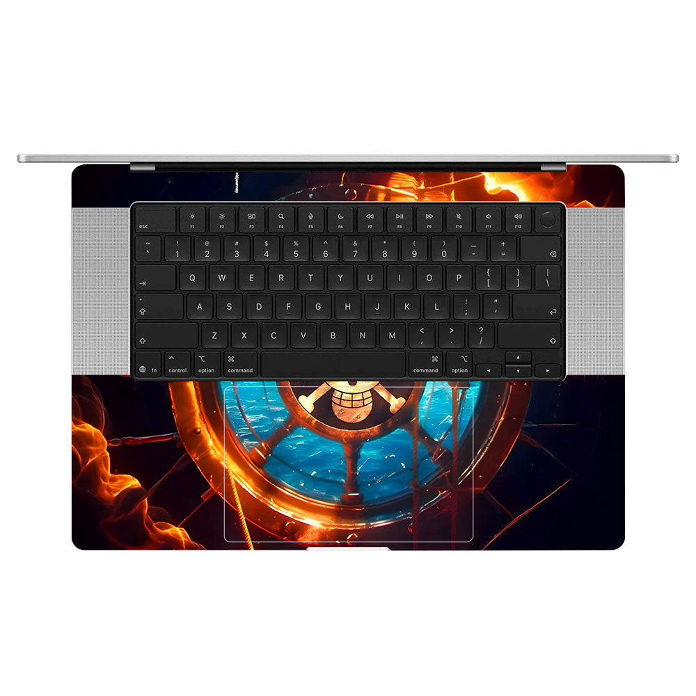 Straw Hat Pirates Emblem MacBook Pro 16 M5 Pro/Max 2026 Laptop Skin