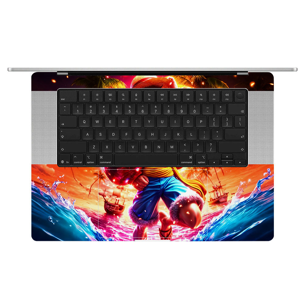 Luffy's Radiant Will MacBook Pro 16 M5 Pro/Max 2026 Laptop Skin