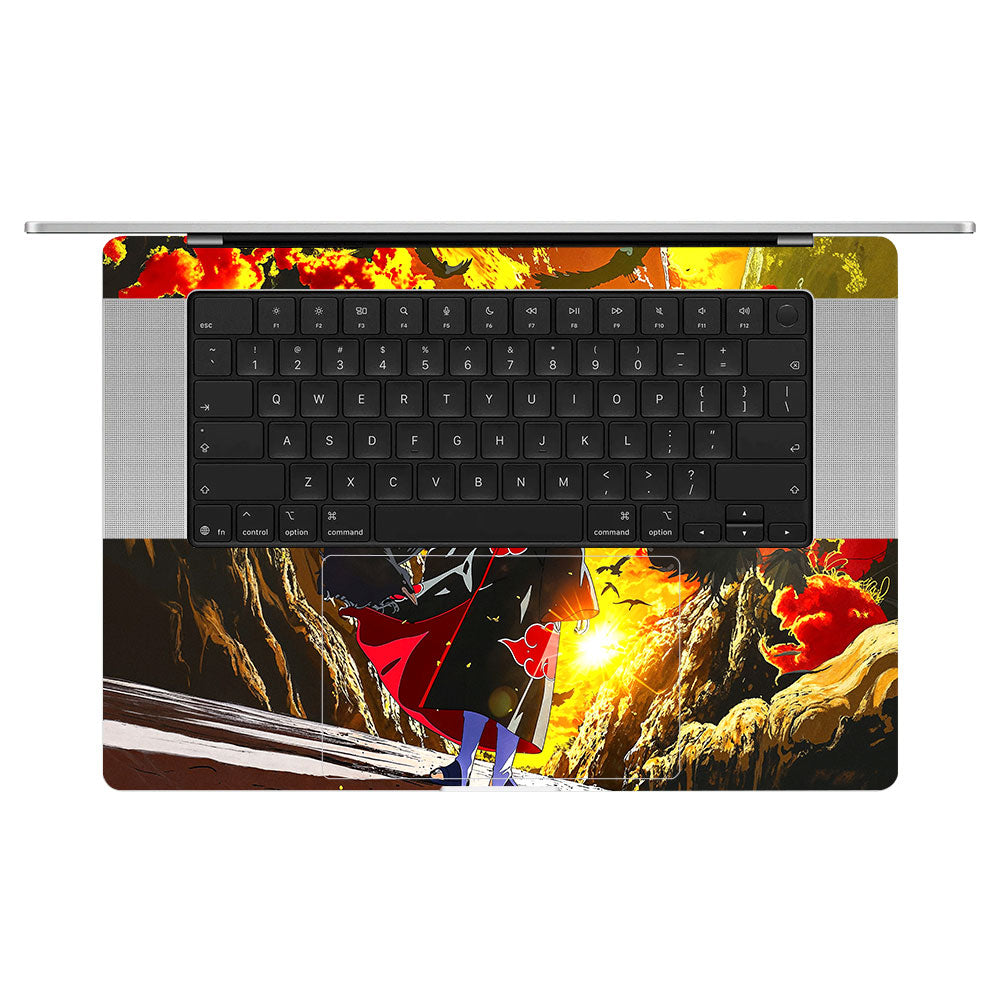 Itachi with Flock of Crows MacBook Pro 16 M5 Pro/Max 2026 Laptop Skin