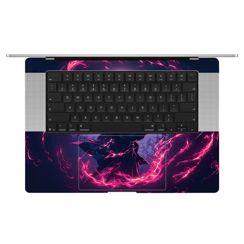 Tanjiro's Flame of Ember MacBook Pro 16 M5 Pro/Max 2026 Laptop Skin