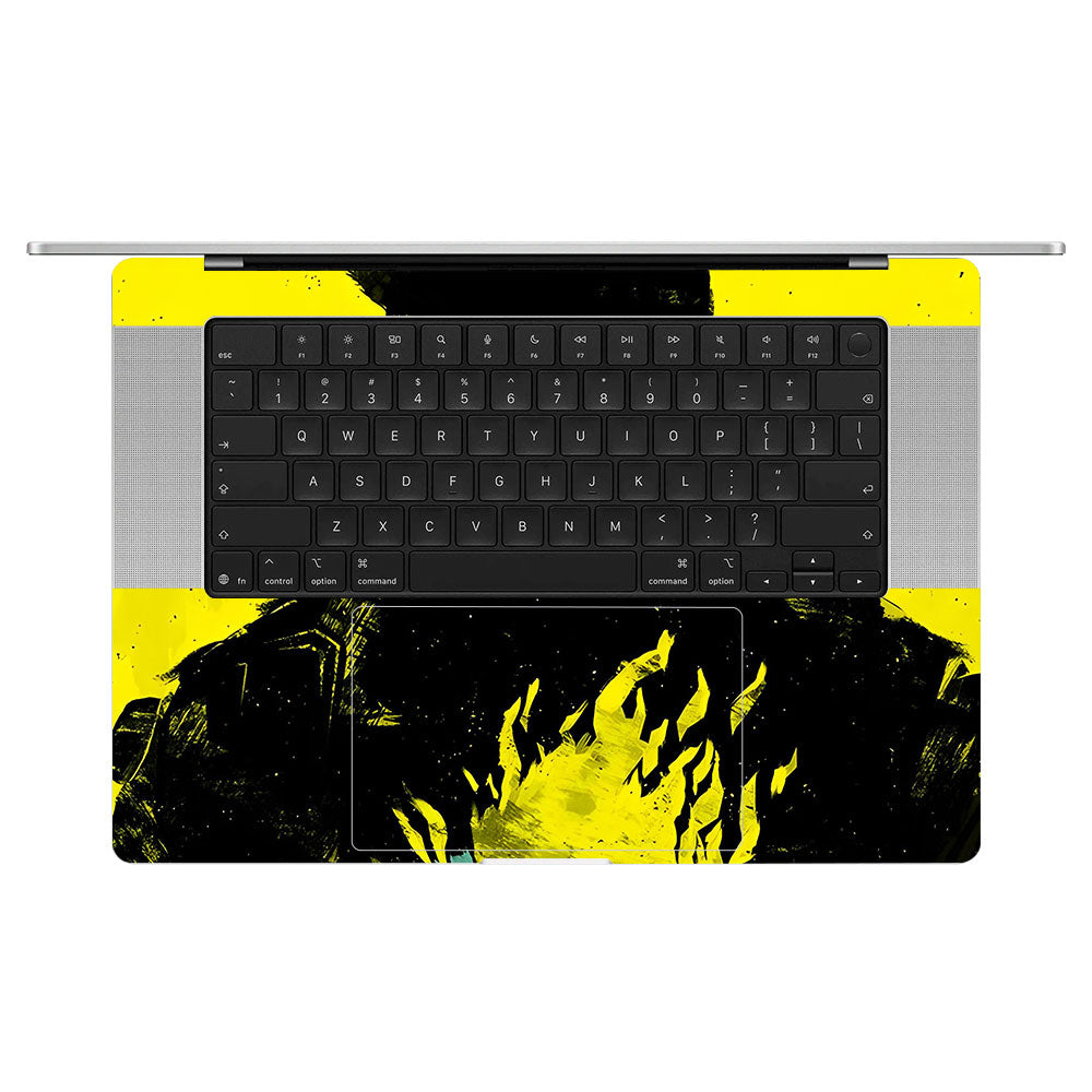 Backlit SAMURAI Jacket MacBook Pro 16 M5 Pro/Max 2026 Laptop Skin