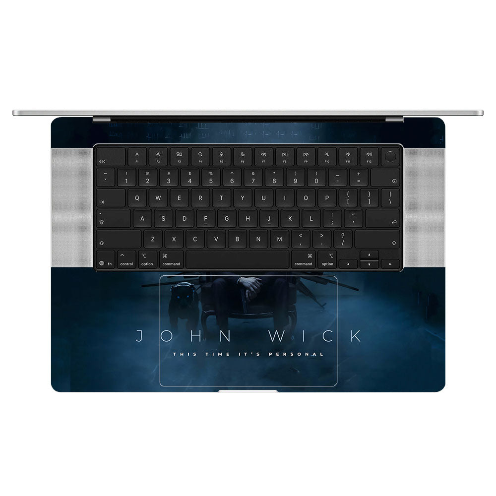 John Wick Assassin MacBook Pro 16 M5 Pro/Max 2026 Laptop Skin