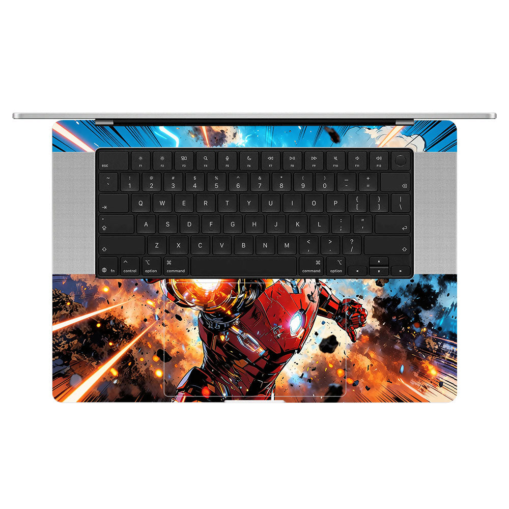 Iron Impact The Arc Reactor MacBook Pro 16 M5 Pro/Max 2026  Laptop Skin