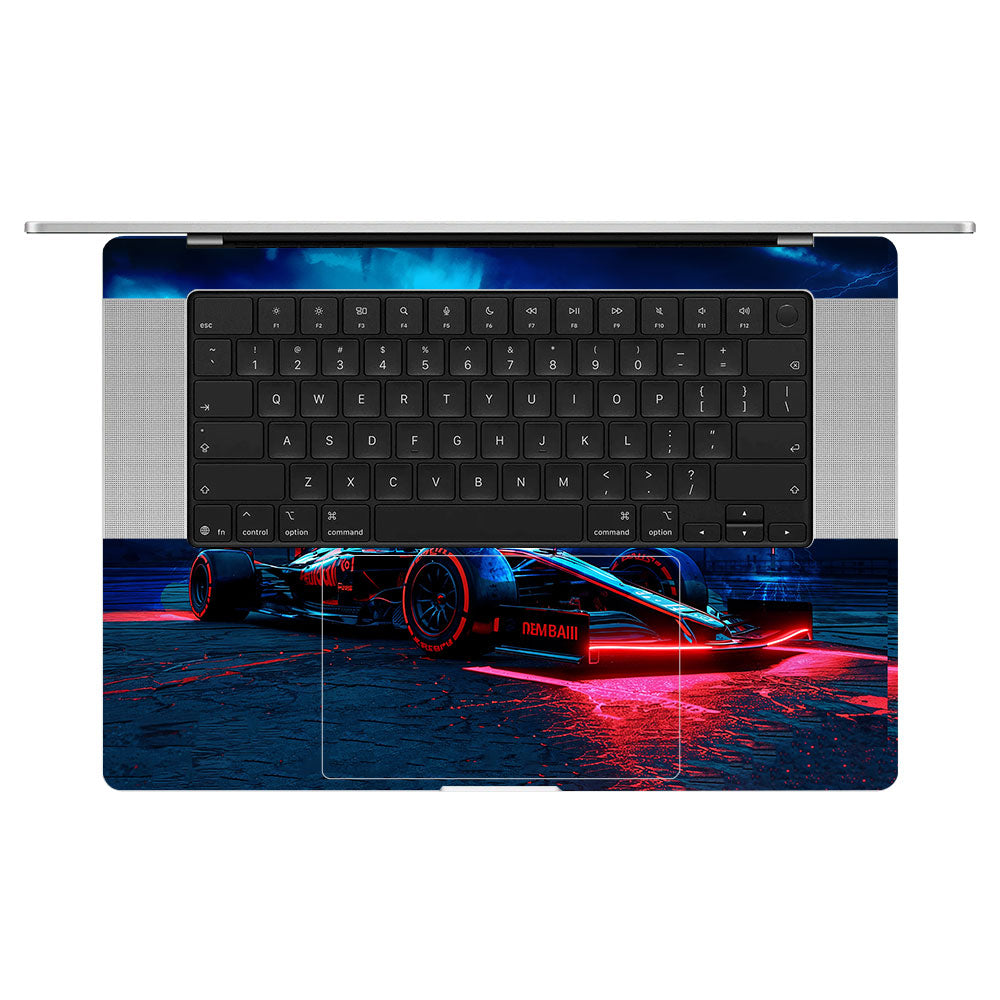 Fututristic Formula 1 MacBook Pro 16 M5 Pro/Max 2026  Laptop Skin