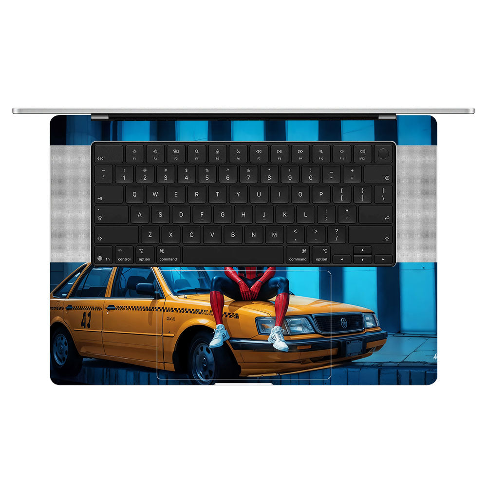 Urban Spiderman MacBook Pro 16 M5 Pro/Max 2026 Laptop Skin