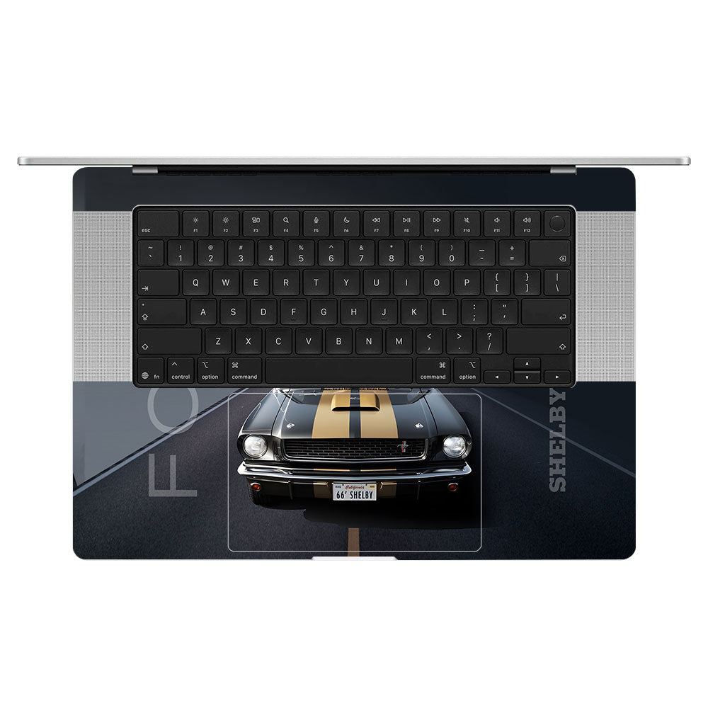 Shelby Mustang GT350H MacBook Pro 16 M5 Pro/Max 2026 Laptop Skin