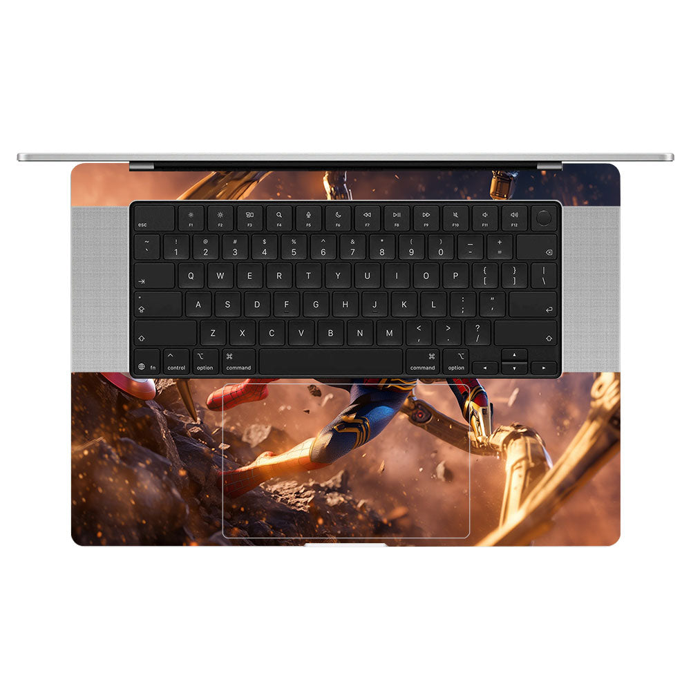 Spider Man Mech Arms MacBook Pro 16 M5 Pro/Max 2026 Laptop Skin