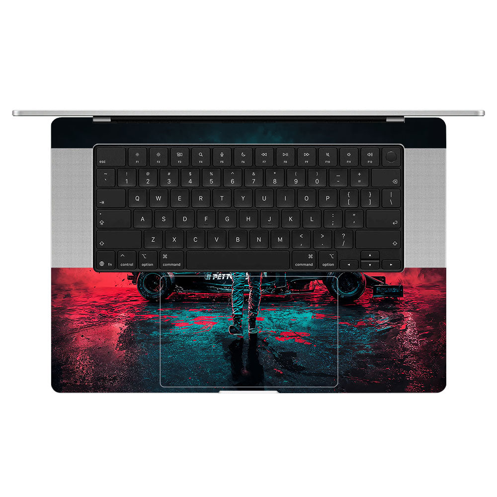 F1 Legend Racer MacBook Pro 16 M5 Pro/Max 2026 Laptop Skin