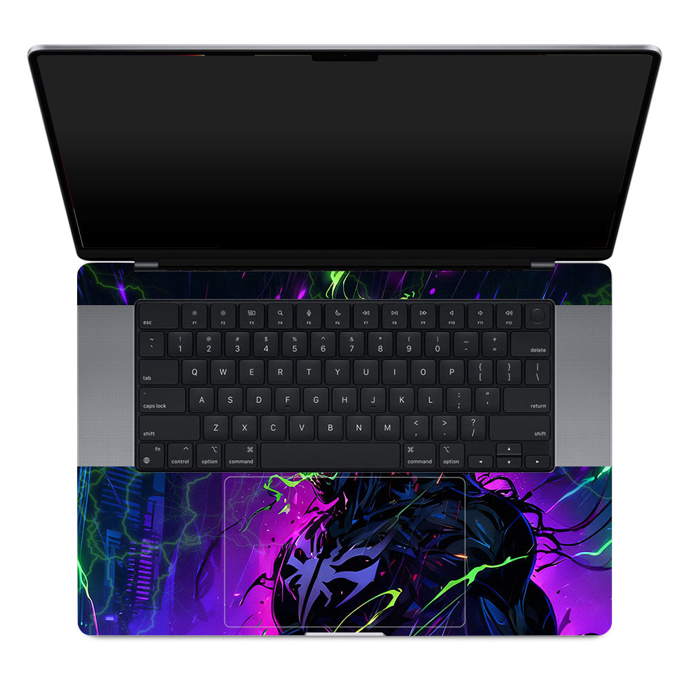 Venom Chaos Surge MacBook Pro 16 M1, M2, M3, M4 2021-2024 Laptop Skin