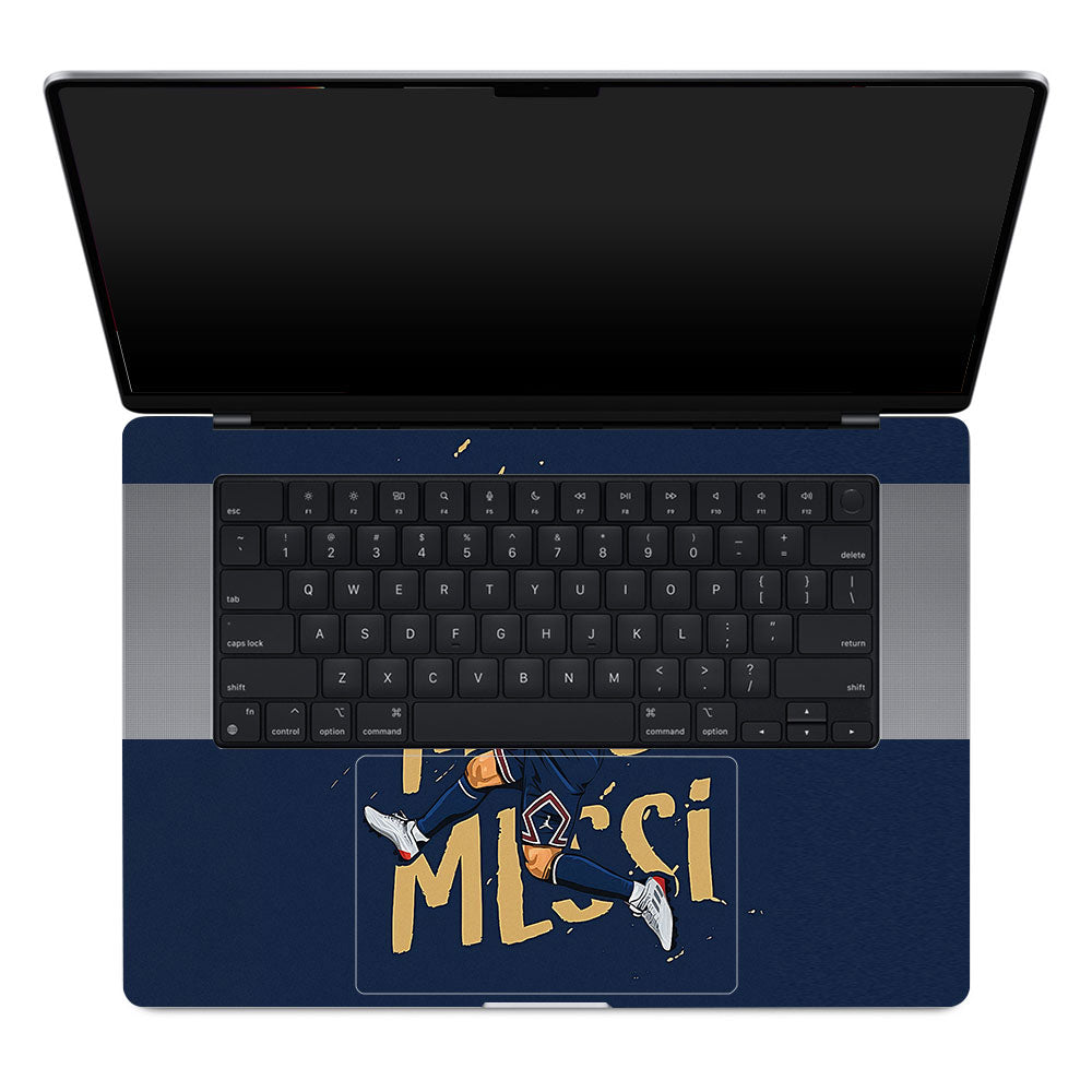 Messi Motion Masterpiece MacBook Pro 16 M1, M2, M3, M4 2021-2024 Laptop Skin