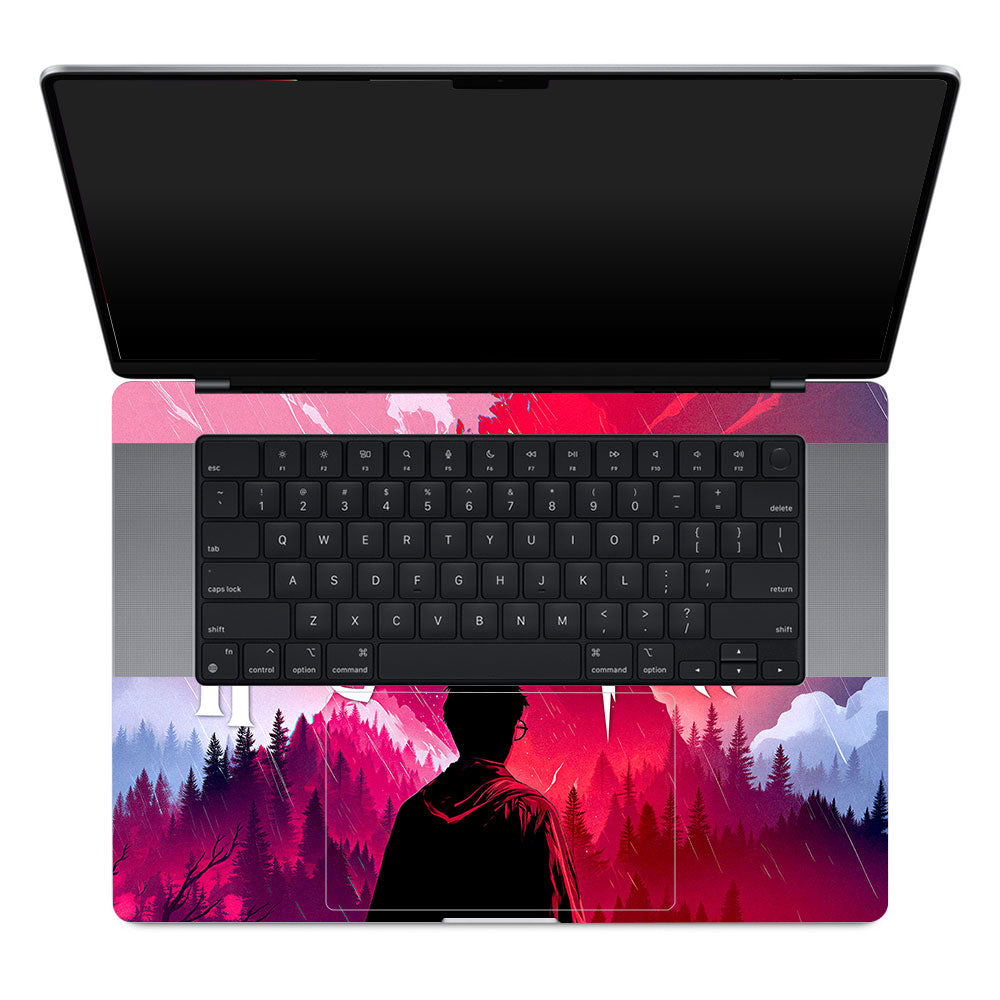 Harry Potter Magical Hogwarts MacBook Pro 16 M1, M2, M3, M4 2021-2024 Laptop Skin