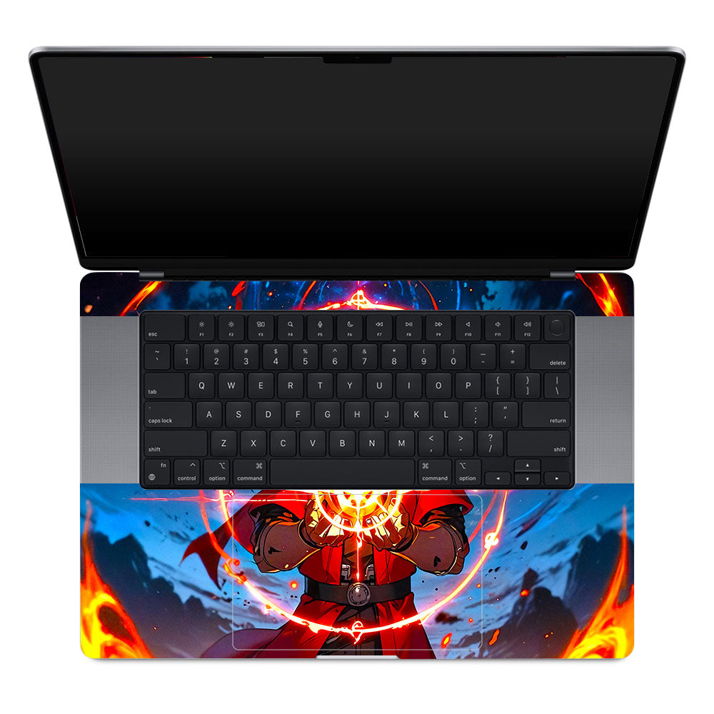 Edward Elric Fullmetal Alchemist MacBook Pro 16 M1, M2, M3, M4 2021-2024 Laptop Skin
