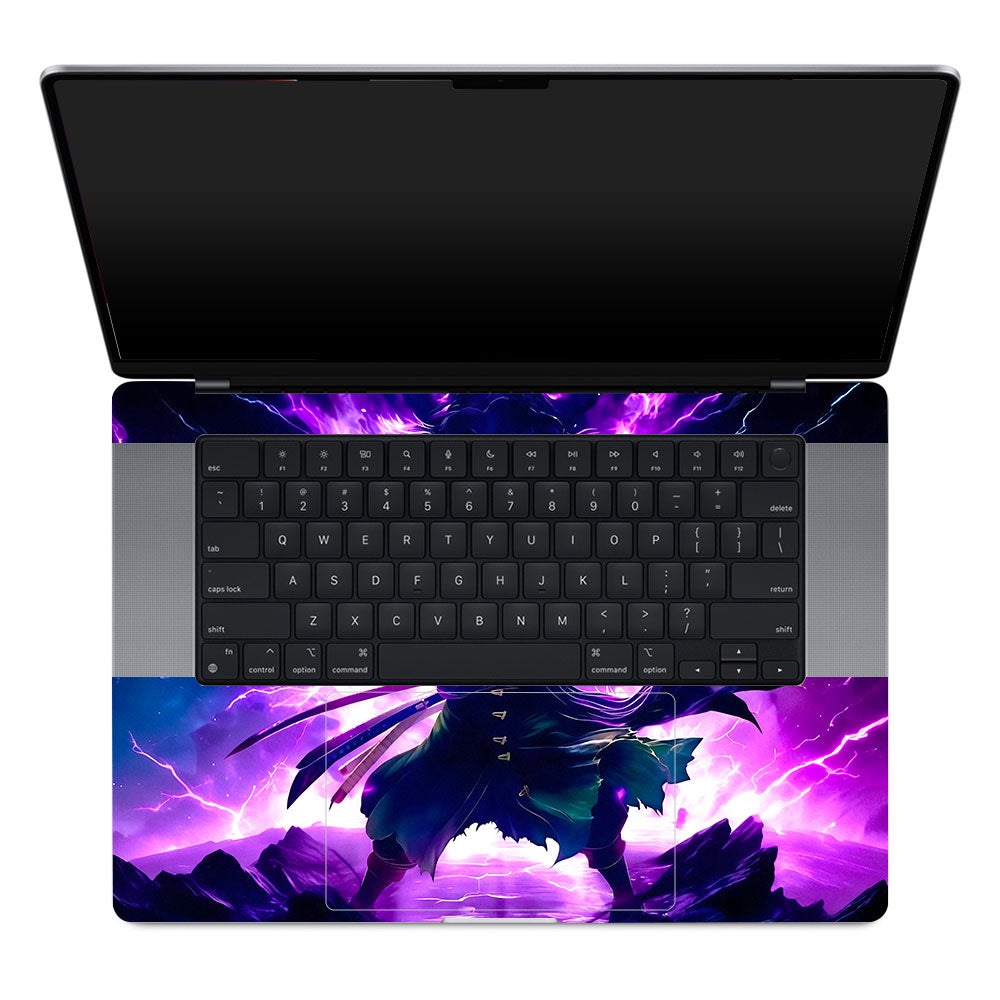 Roronoa Zoro Hell Mode MacBook Pro 16 M1, M2, M3, M4 2021-2024 Laptop Skin