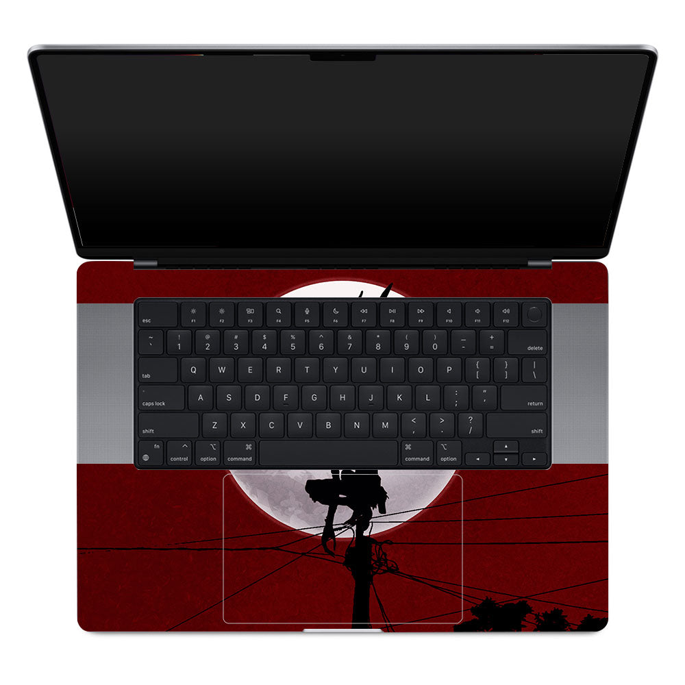 Death Note Ryuk Shinigami MacBook Pro 16 M1, M2, M3, M4 2021-2024 Laptop Skin