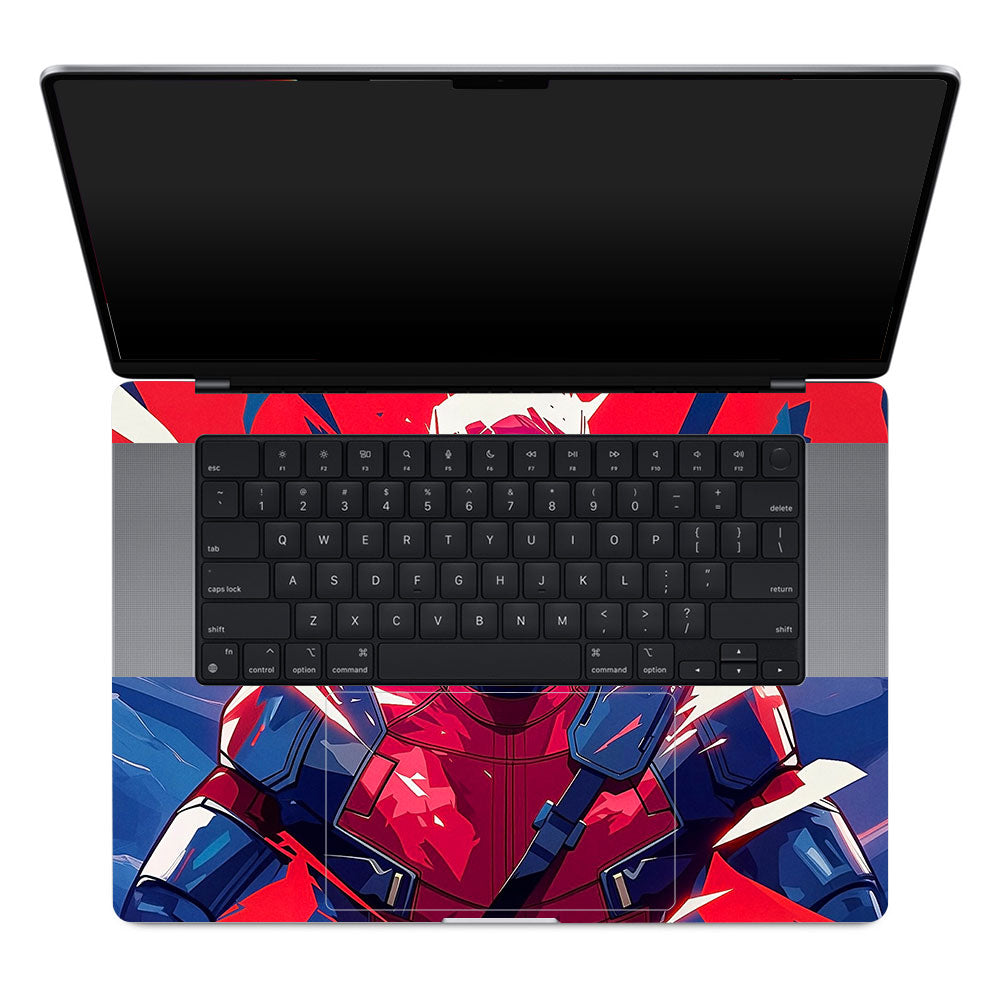 Deadpool Power Burst  MacBook Pro 16 M1, M2, M3, M4 2021-2024 Laptop Skin