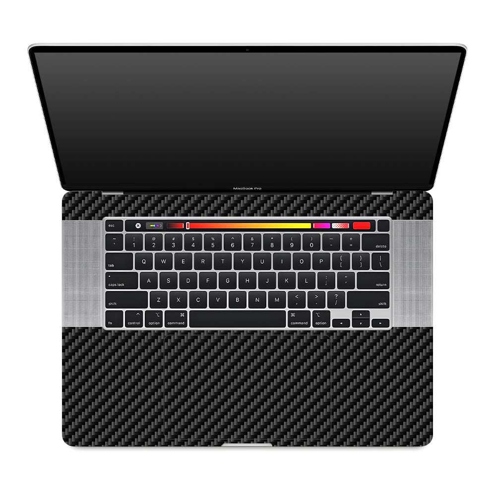 Textured Carbon Fibre MacBook Pro 16 2019 Laptop Skin