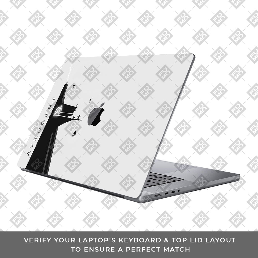 Avengers In Action MacBook Pro 16 2019 Laptop Skin