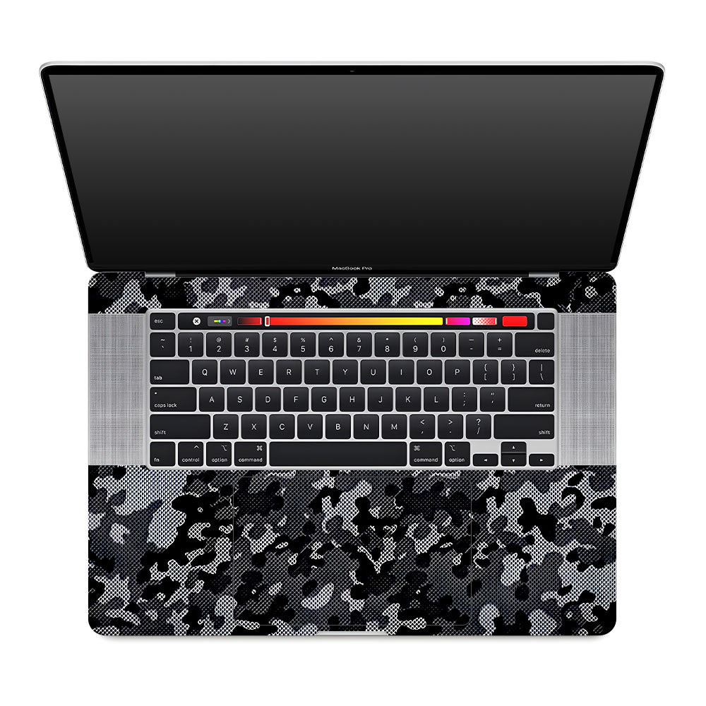 Stealth Grey Camo MacBook Pro 16 2019 Laptop Skin