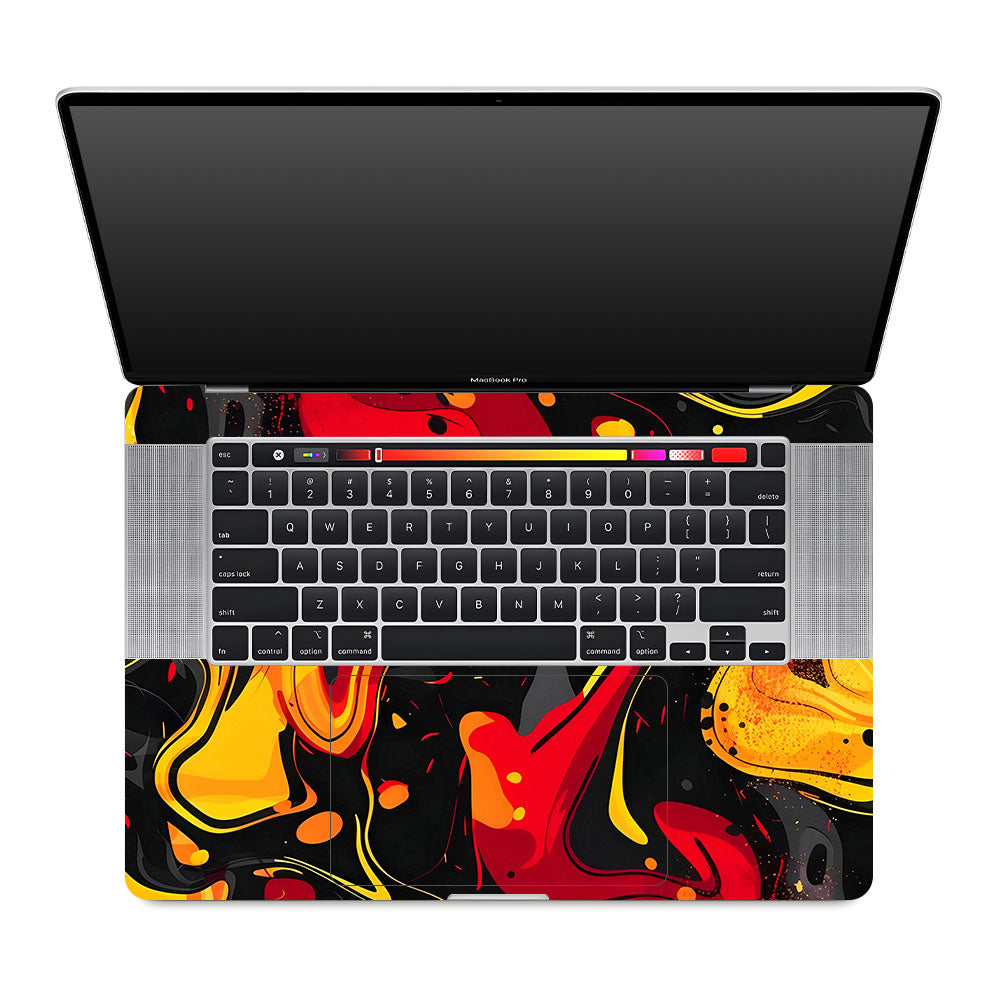 Lava Burst MacBook Pro 16 2019 Laptop Skin