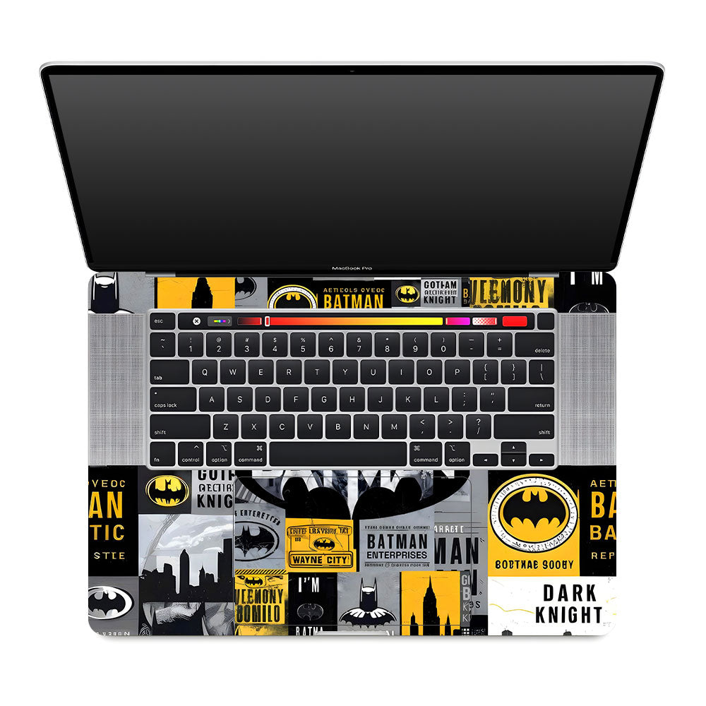 Batman Collage MacBook Pro 16 2019 Laptop Skin