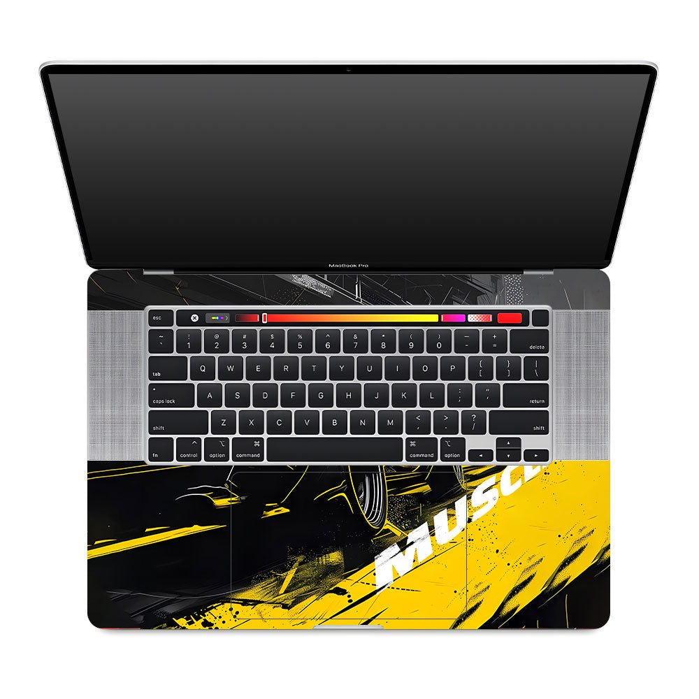 Black Muscle MacBook Pro 16 2019 Laptop Skin
