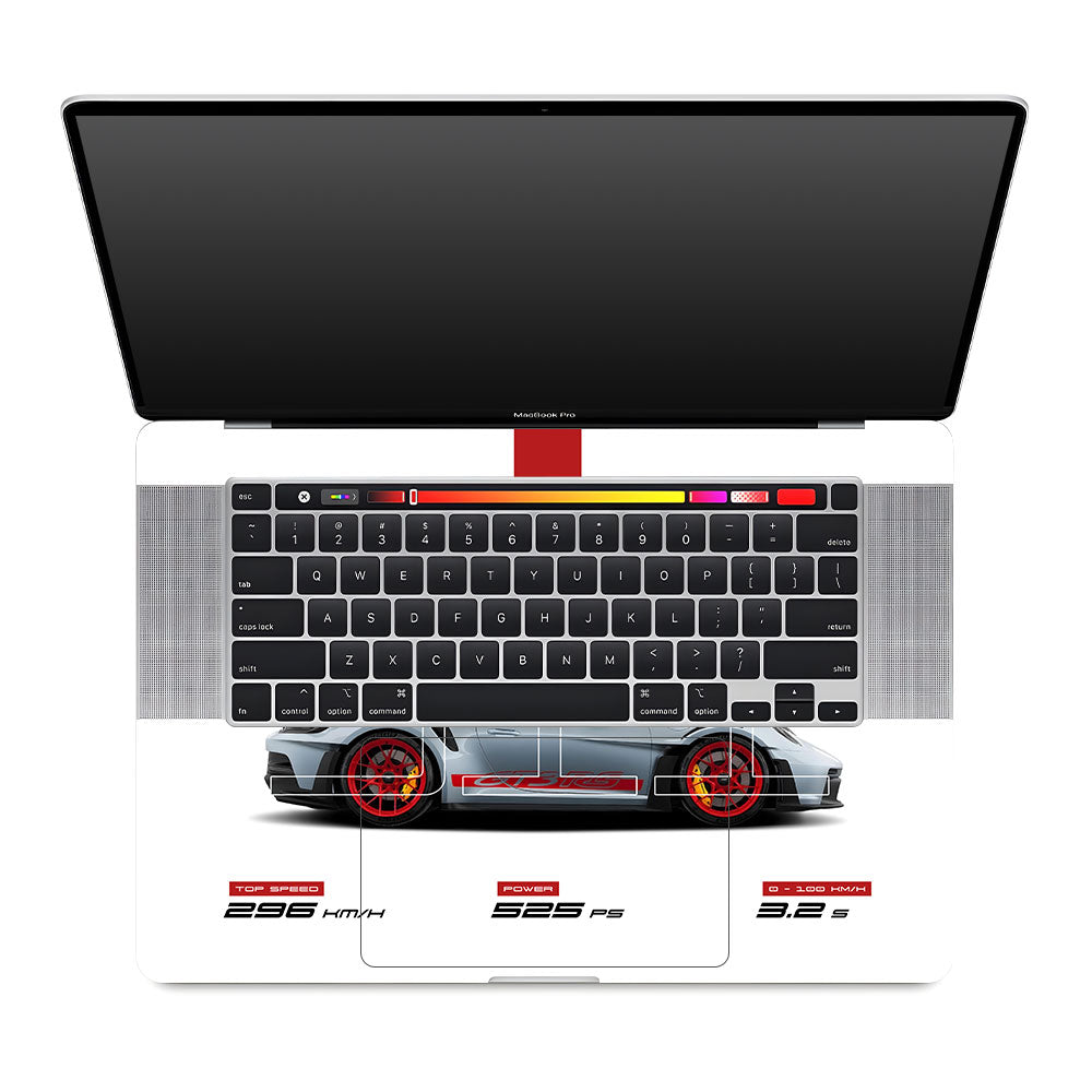 Porsche 911 GT3 RS MacBook Pro 16 2019 Laptop Skin
