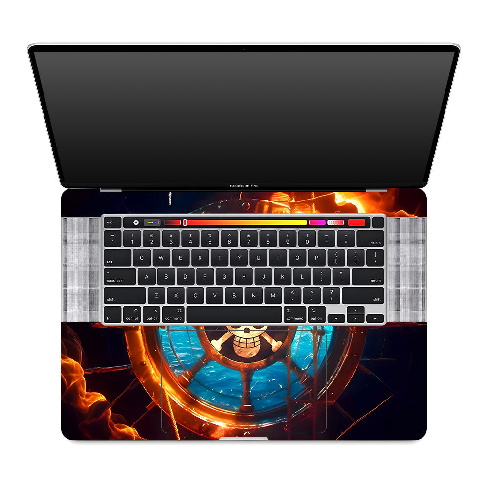 Straw Hat Pirates Emblem MacBook Pro 16 2019 Laptop Skin