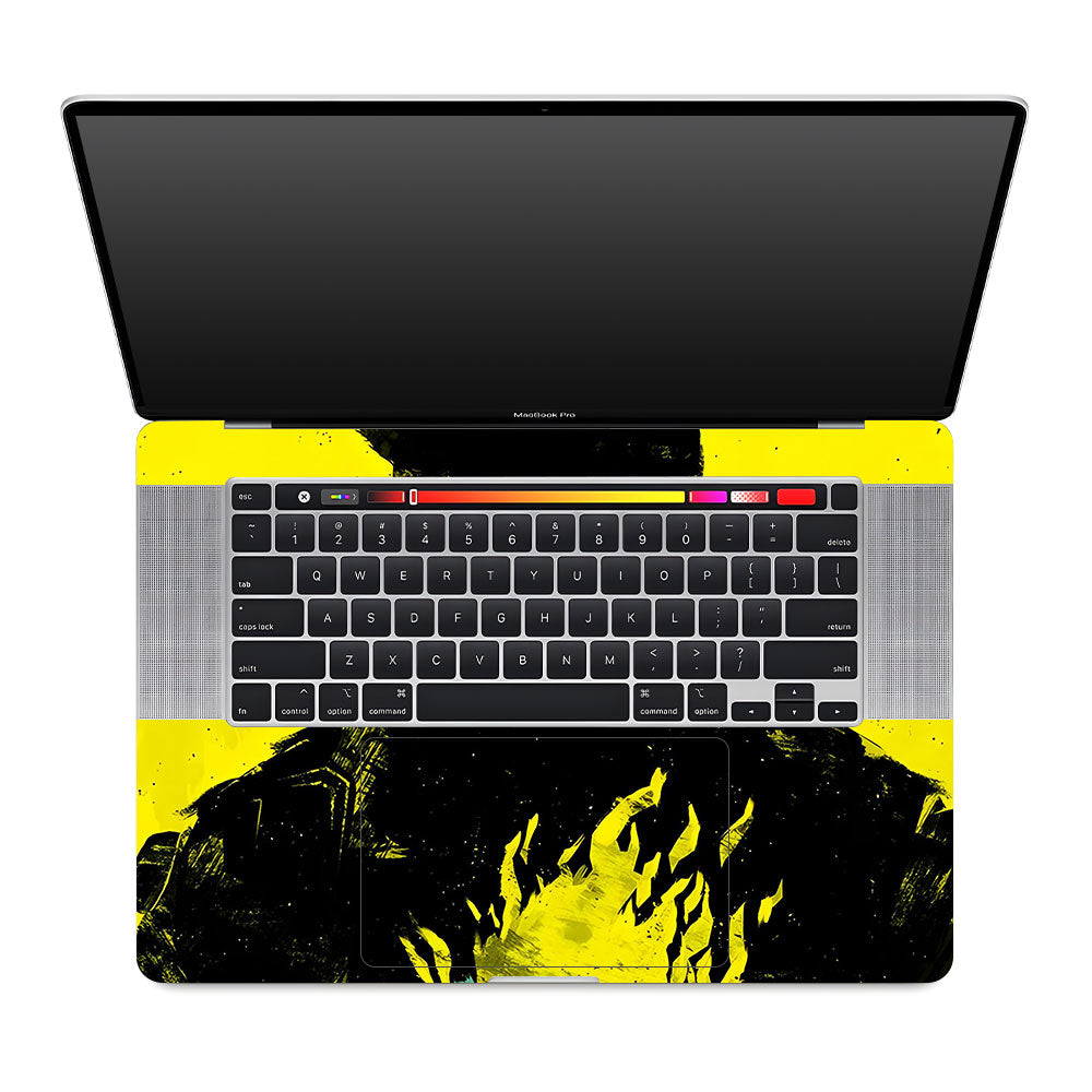 Backlit SAMURAI Jacket MacBook Pro 16 2019 Laptop Skin