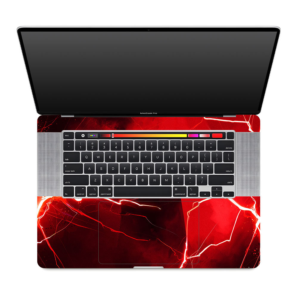 Red Rage Batman MacBook Pro 16 2019 Laptop Skin