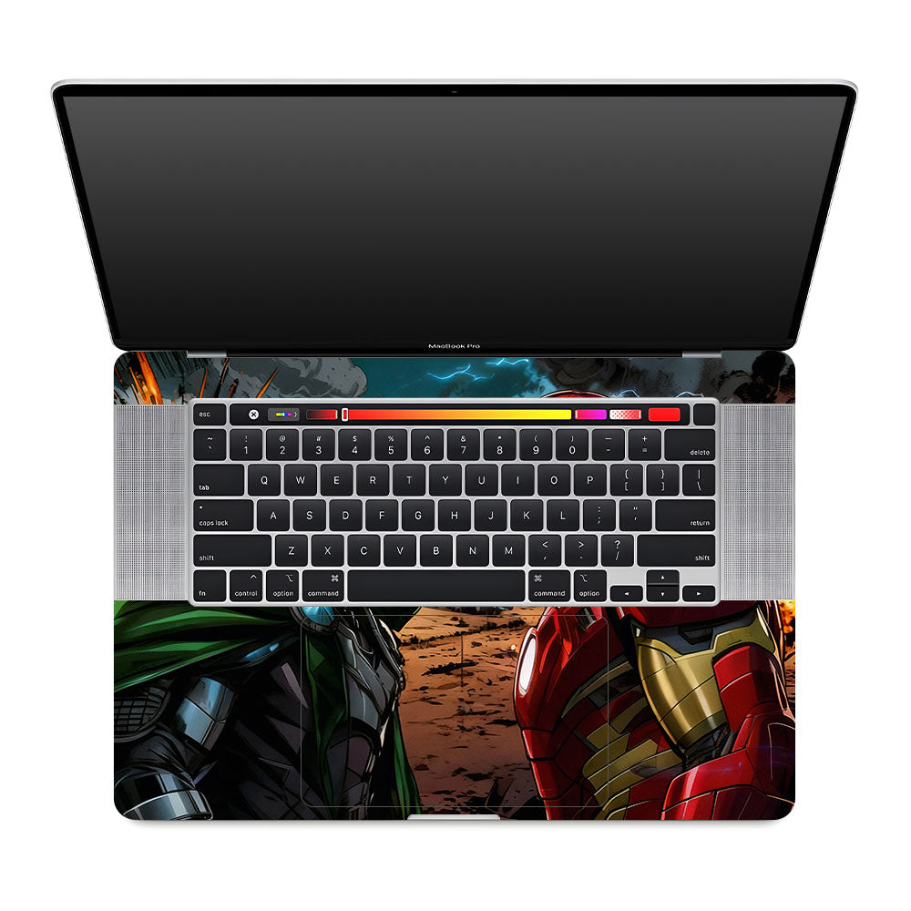 Iron Man vs Doom MacBook Pro 16 2019 Laptop Skin