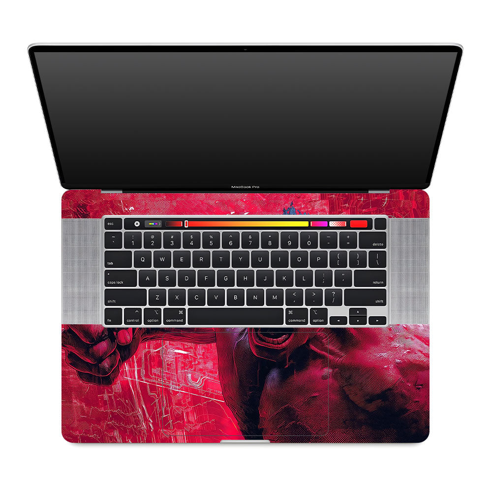 Gamma Rage Red Hulk MacBook Pro 16 2019  Laptop Skin