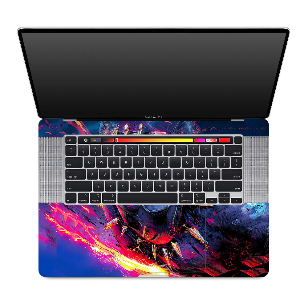 Vibranium Fury Wakandan Charge MacBook Pro 16 2019  Laptop Skin