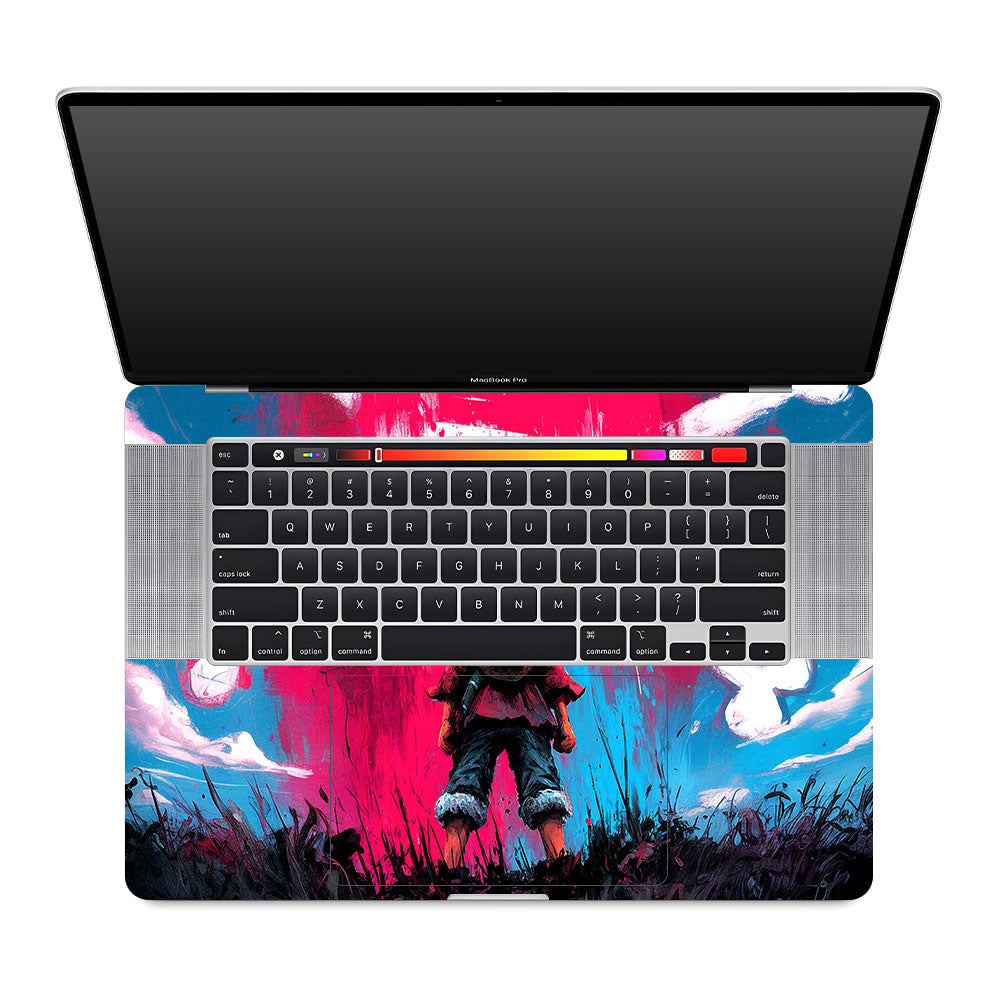 Straw Hat Graffiti One Piece MacBook Pro 16 2019 Laptop Skin