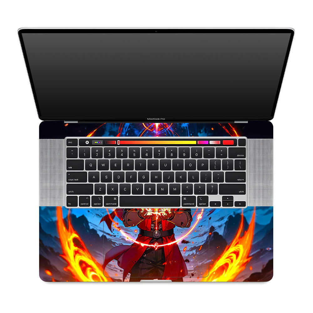 Edward Elric Fullmetal Alchemist MacBook Pro 16 2019 Laptop Skin