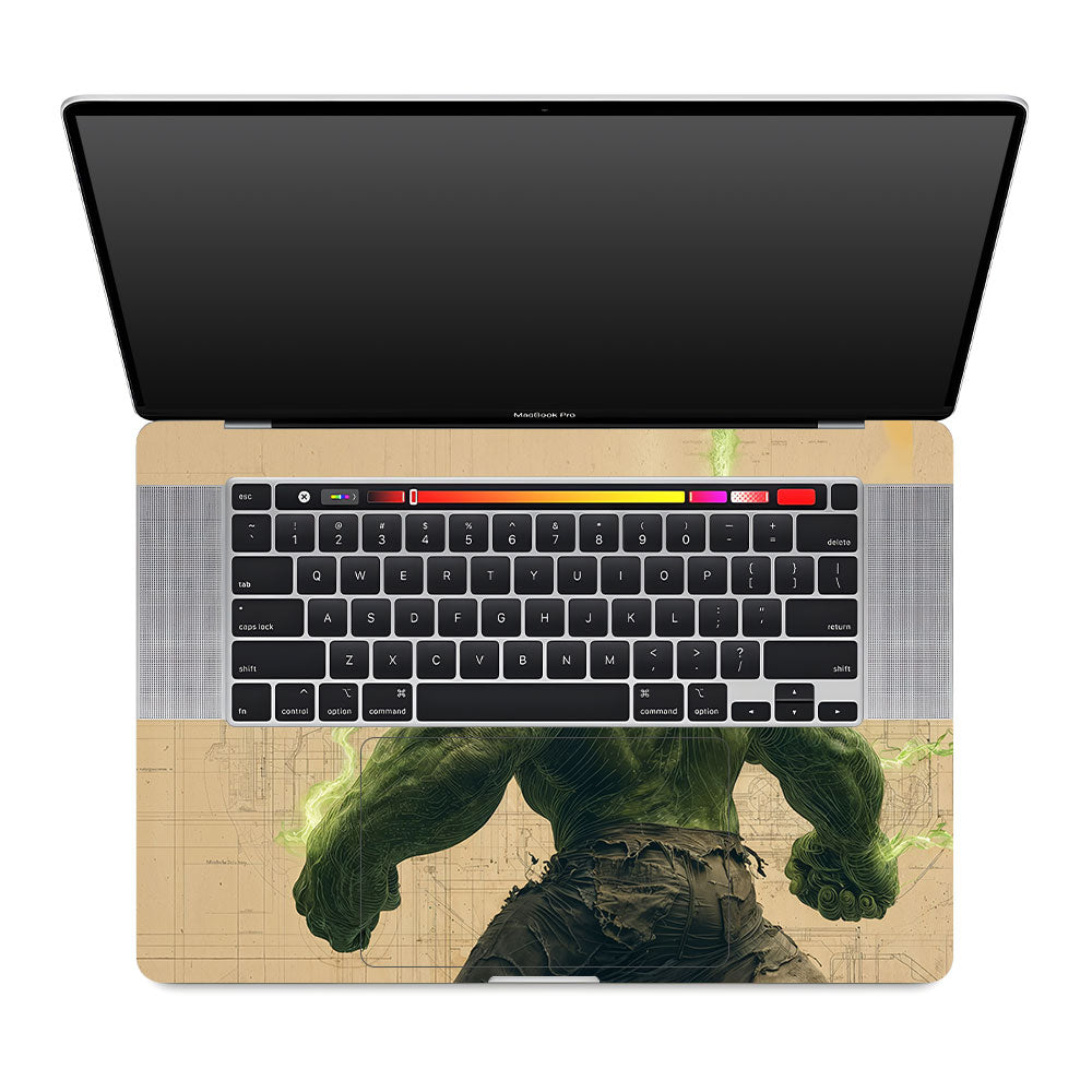Hulk Unleashed MacBook Pro 16 2019 Laptop Skin