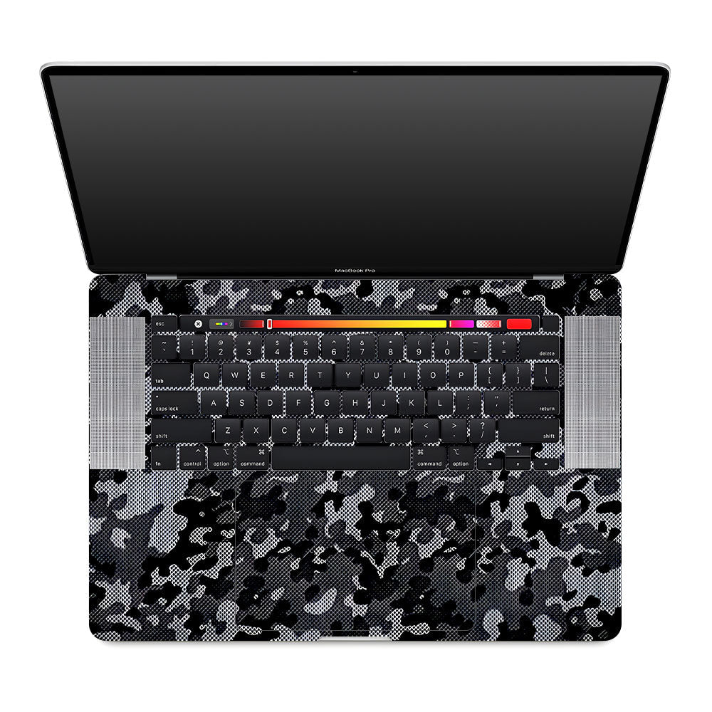 Stealth Grey Camo MacBook Pro 16 2019 Laptop Skin
