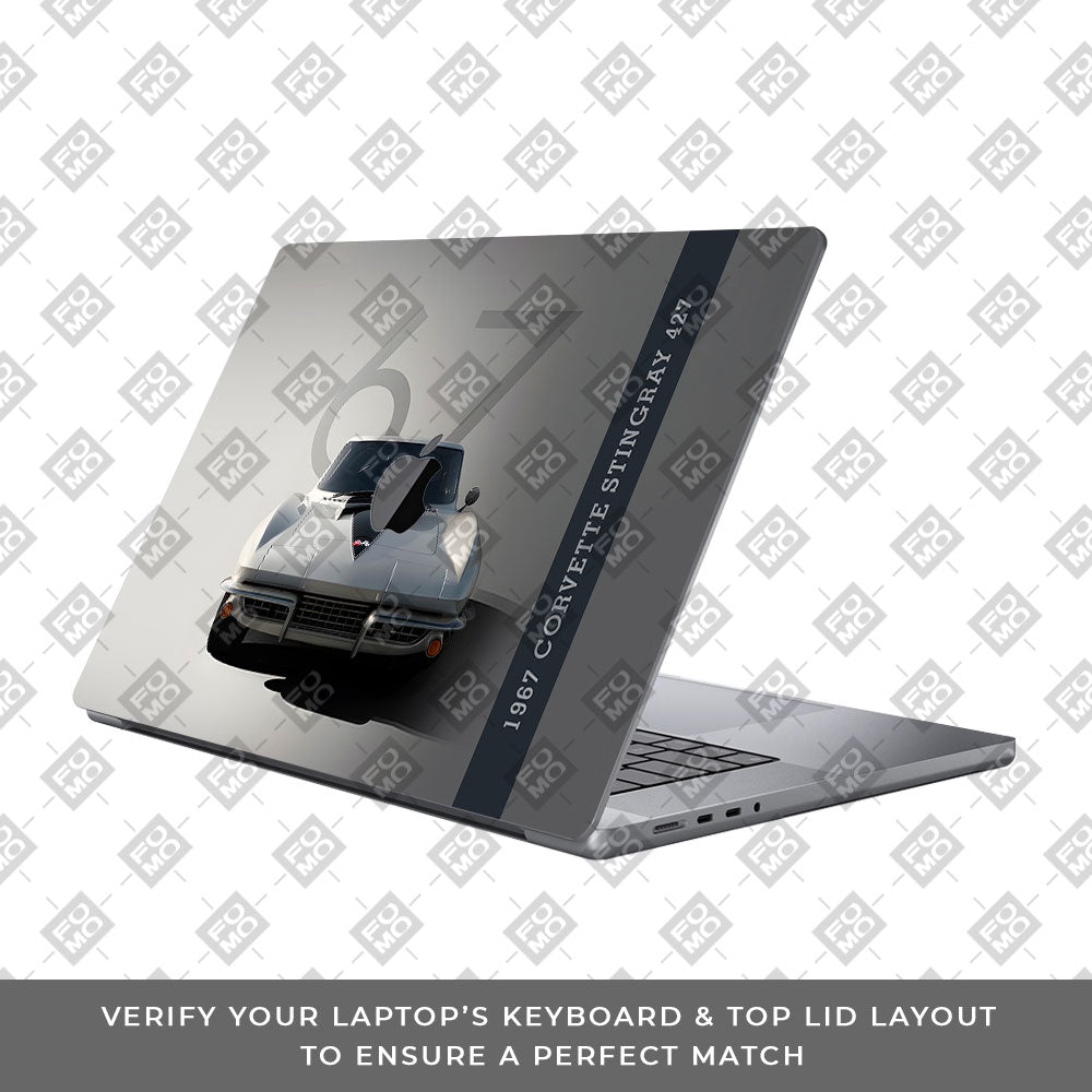 1967 Corvette Stingray 427 MacBook Pro 16 2019 Laptop Skin