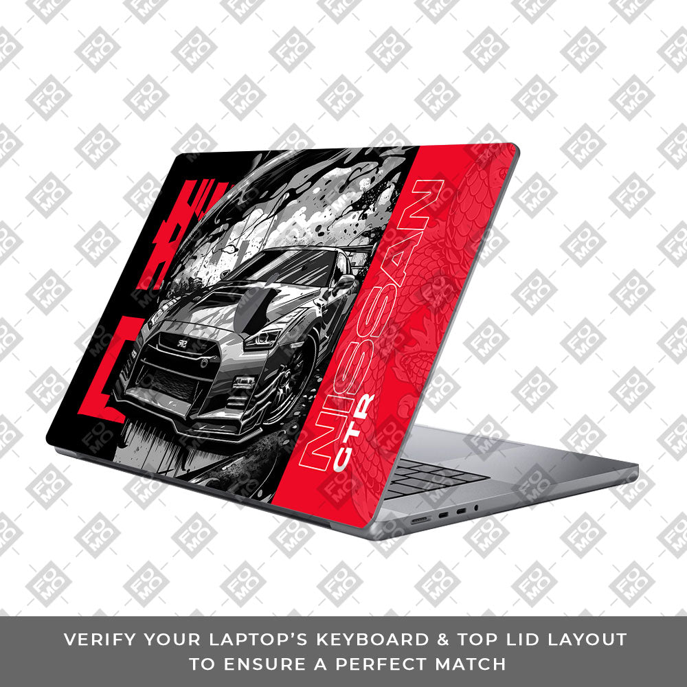 Nissan GTR Thrill MacBook Pro 16 2019 Laptop Skin