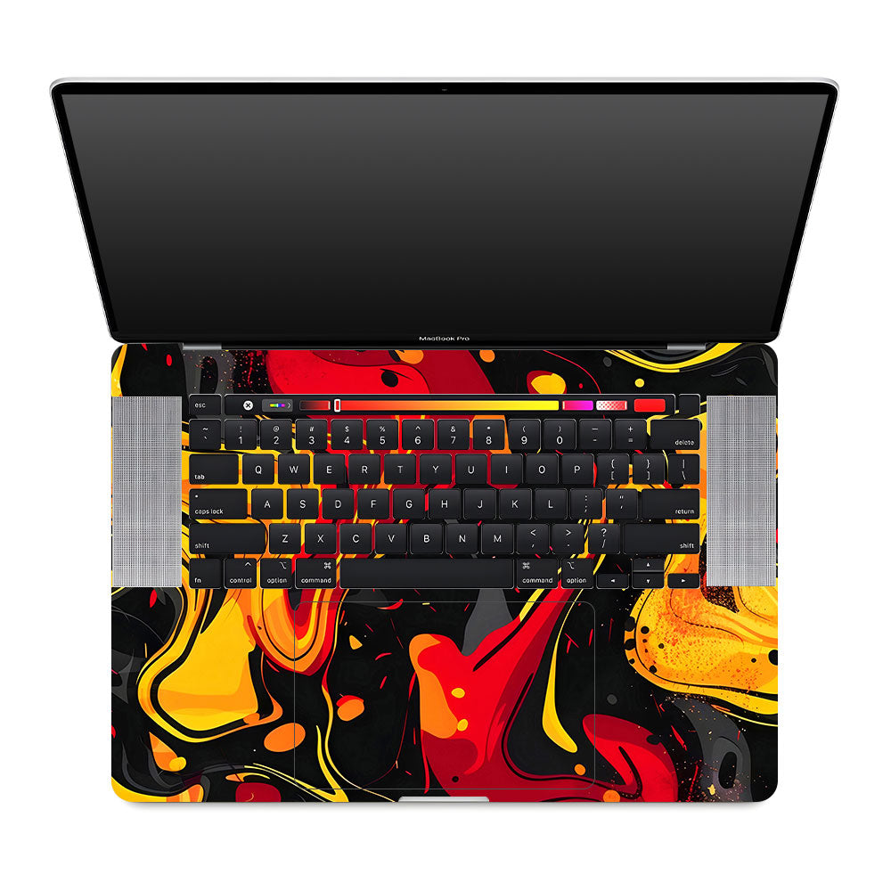 Lava Burst MacBook Pro 16 2019 Laptop Skin