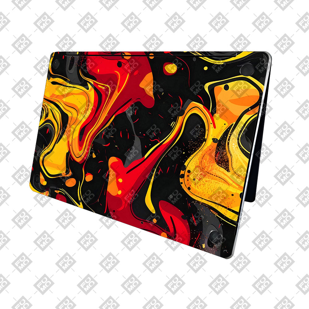 Lava Burst MacBook Pro 16 2019 Laptop Skin
