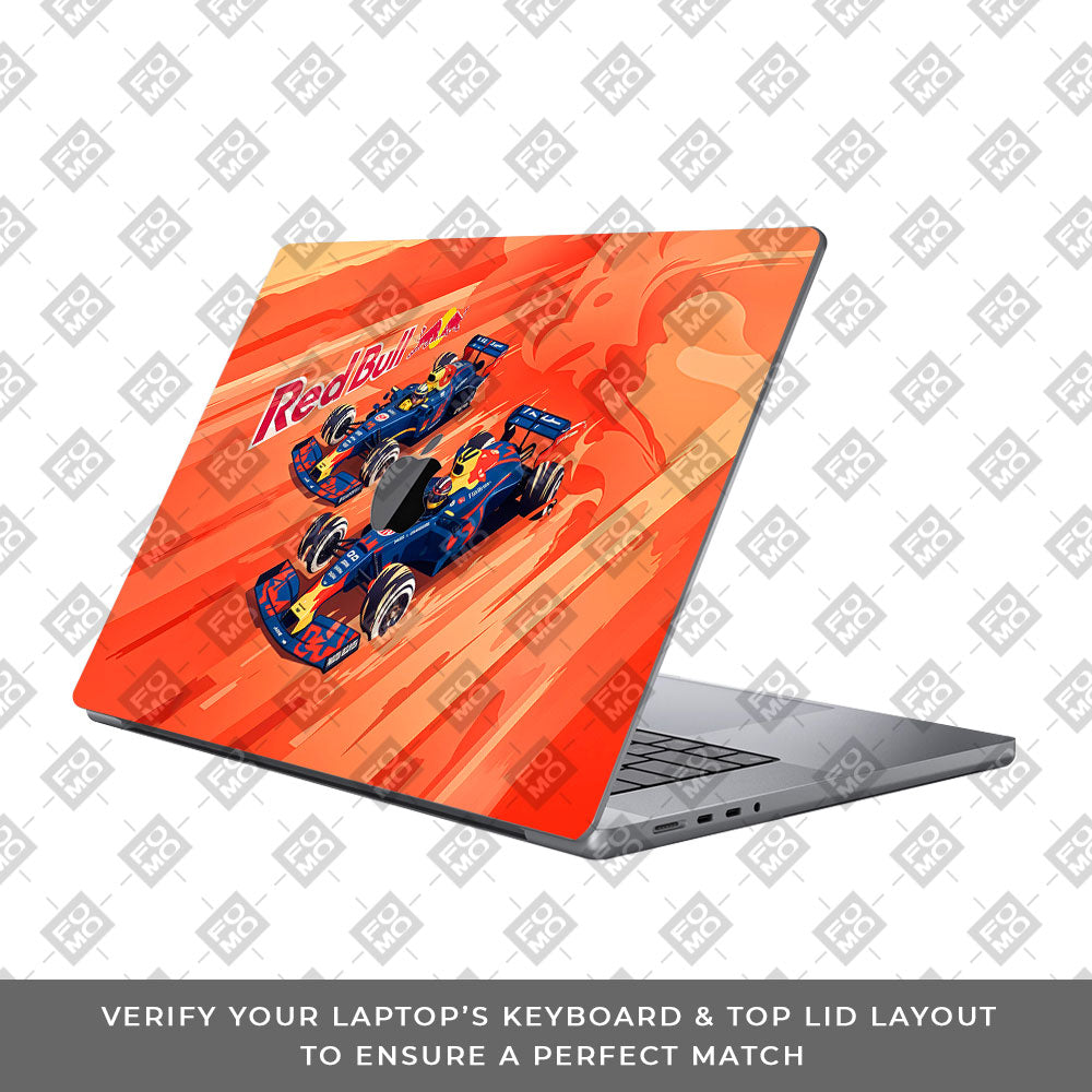 Red Bull Racing Velocity MacBook Pro 16 2019 Laptop Skin