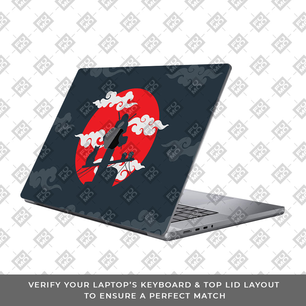 Itachi Uchiha MacBook Pro 16 2019 Laptop Skin