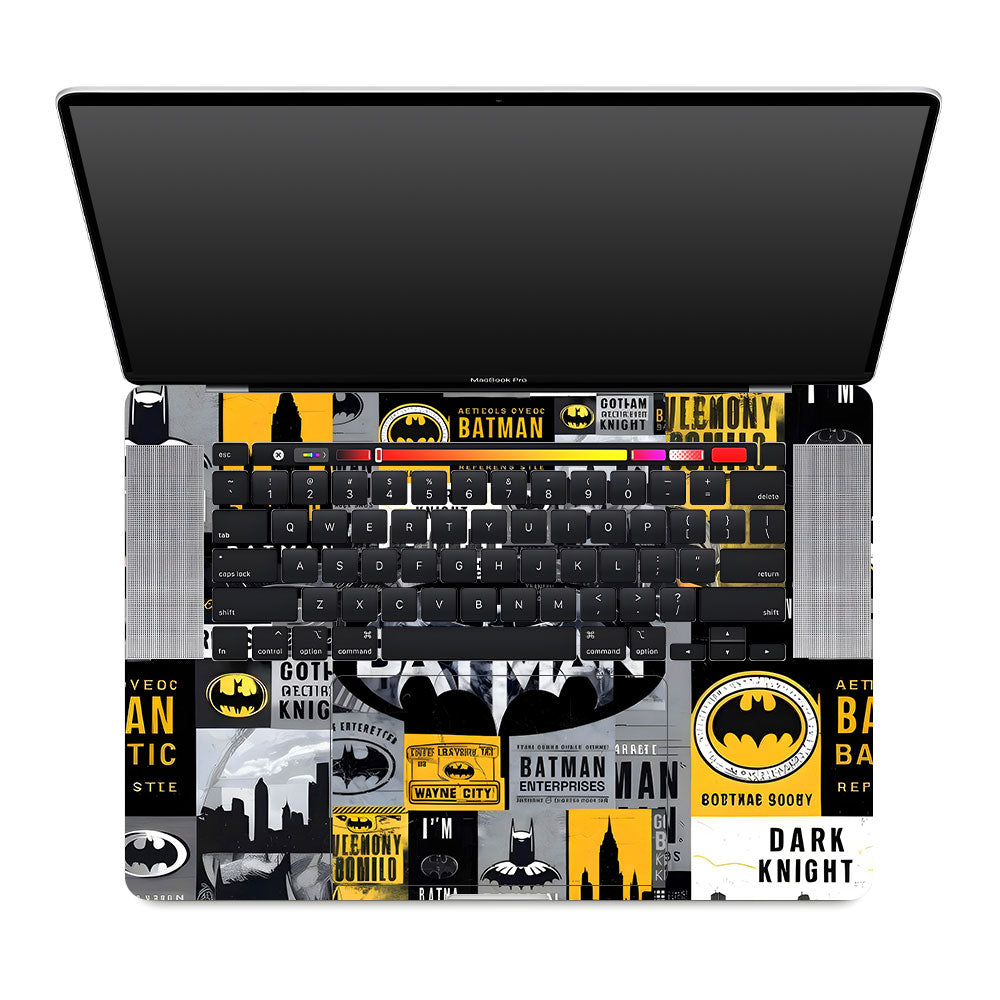 Batman Collage MacBook Pro 16 2019 Laptop Skin