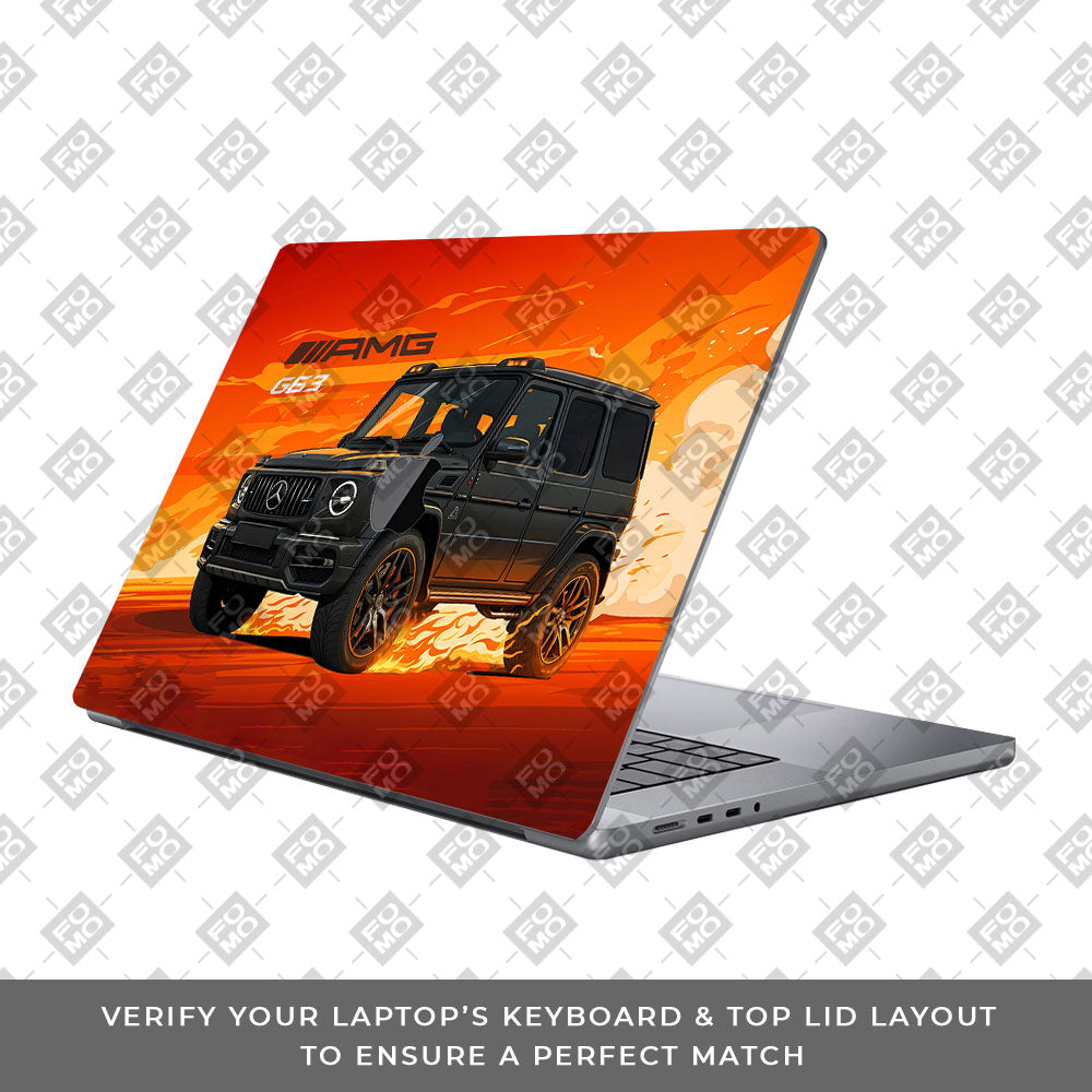 Mercedes AMG G63 MacBook Pro 16 2019 Laptop Skin