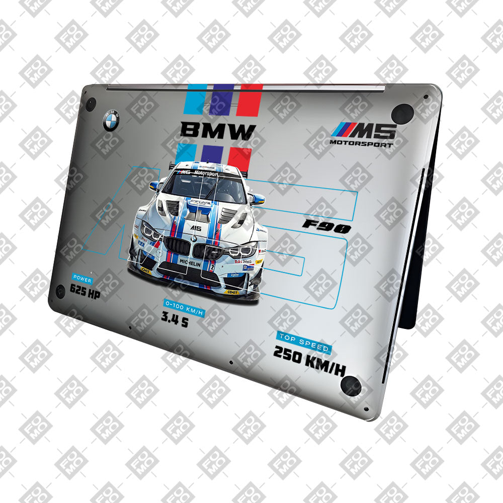 Transparent BMW M5 MacBook Pro 16 2019 Laptop Skin
