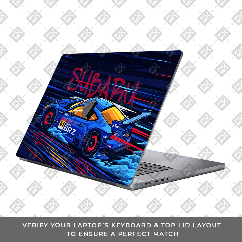 Subaru BRZ MacBook Pro 16 2019 Laptop Skin