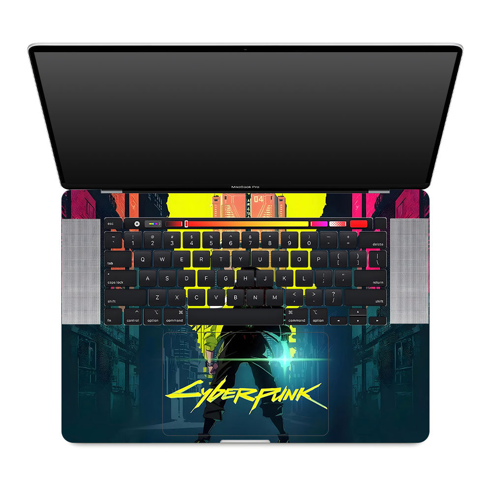 Cyberpunk Uprising MacBook Pro 16 2019 Laptop Skin