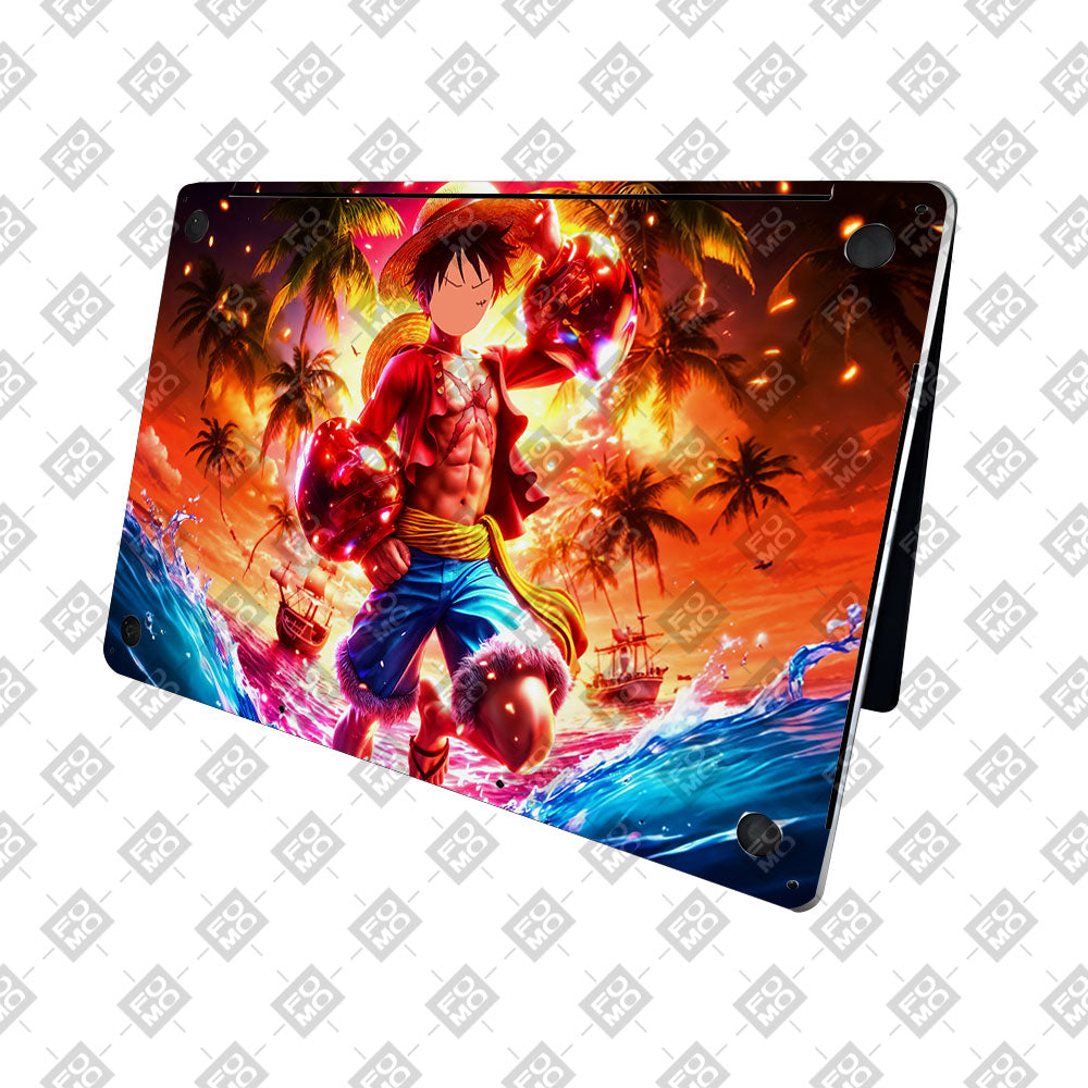 Luffy's Radiant Will MacBook Pro 16 2019 Laptop Skin