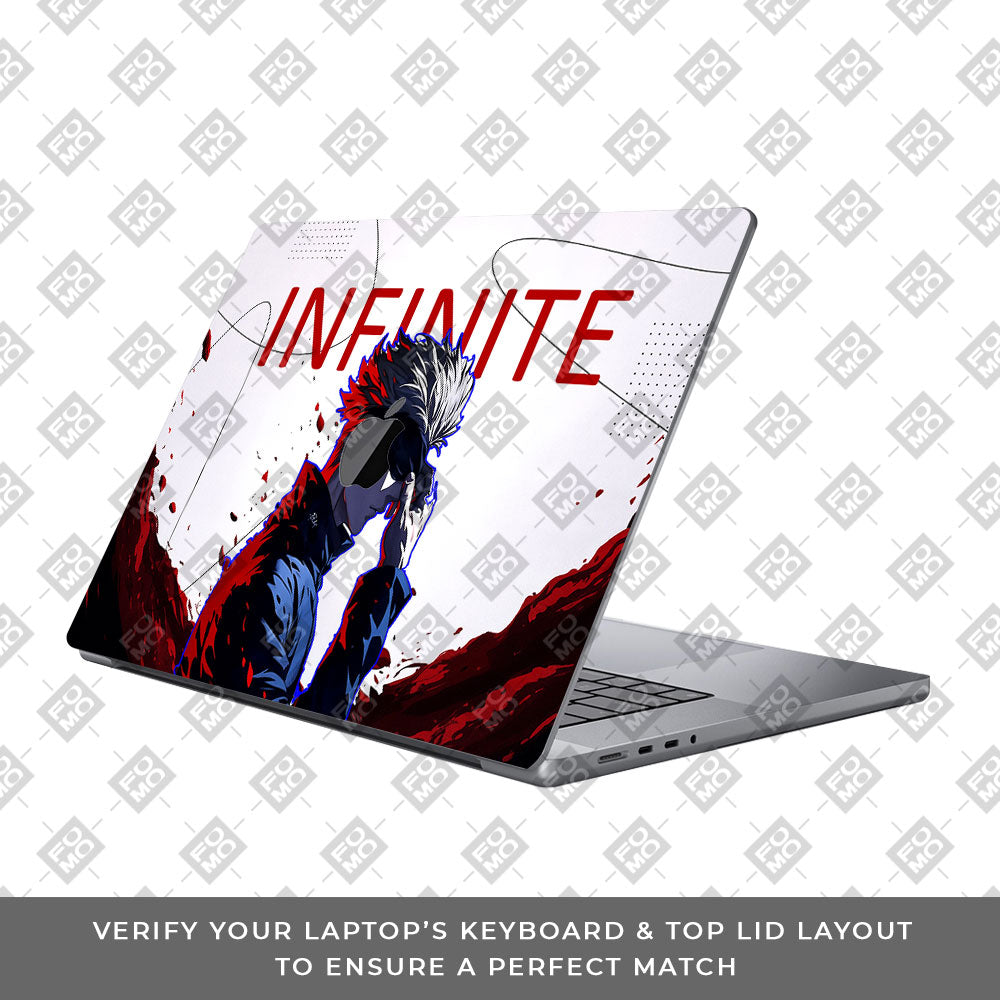 JJK Satoru Gojo MacBook Pro 16 2019 Laptop Skin