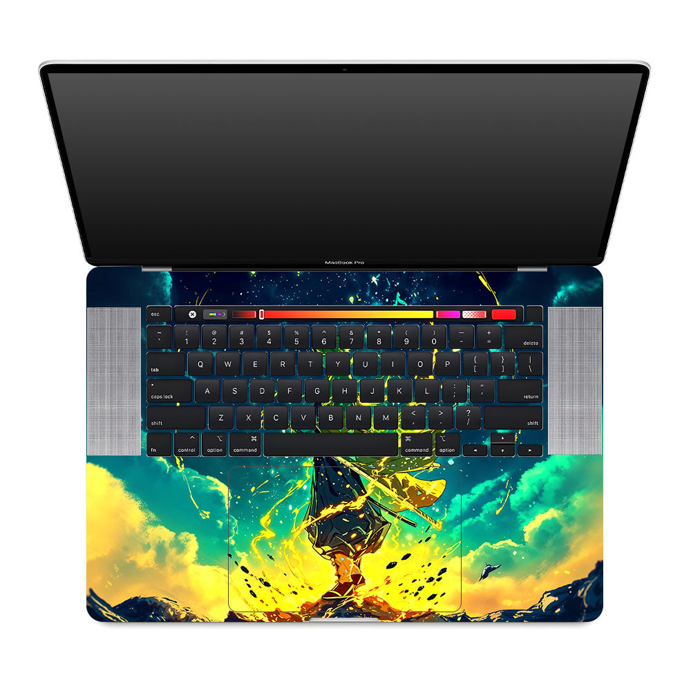 Zenitsu Thunder God MacBook Pro 16 2019 Laptop Skin